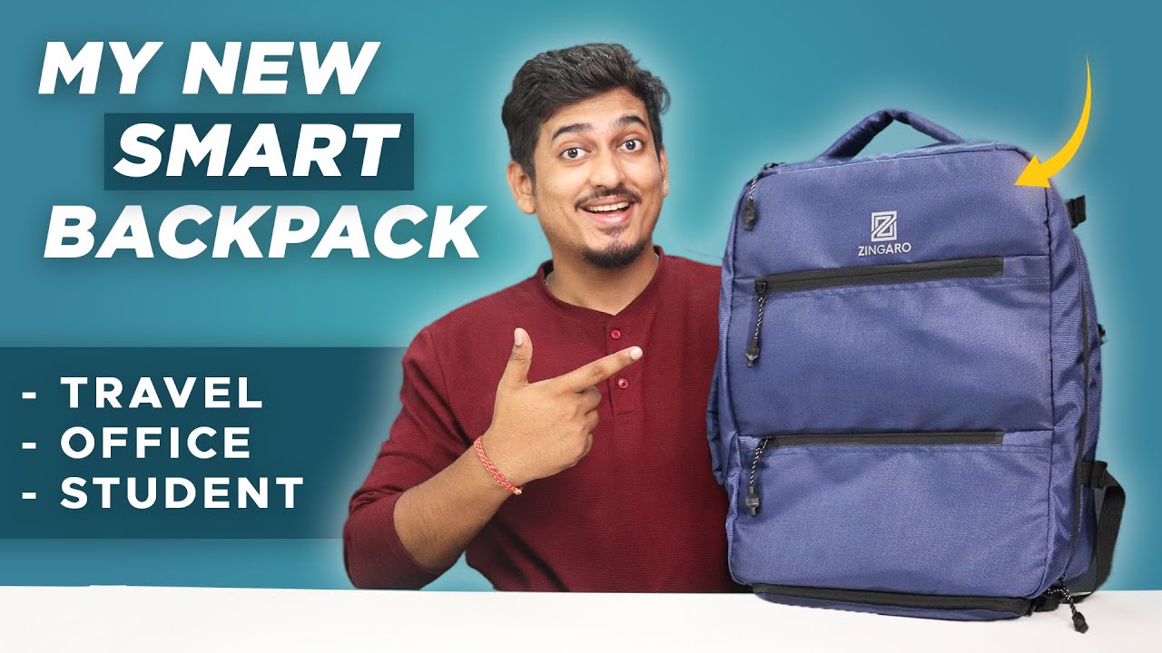 This is the Most Innovative SMART Backpack with 35 Features 🎒 For Travel, Office & Students 🔥