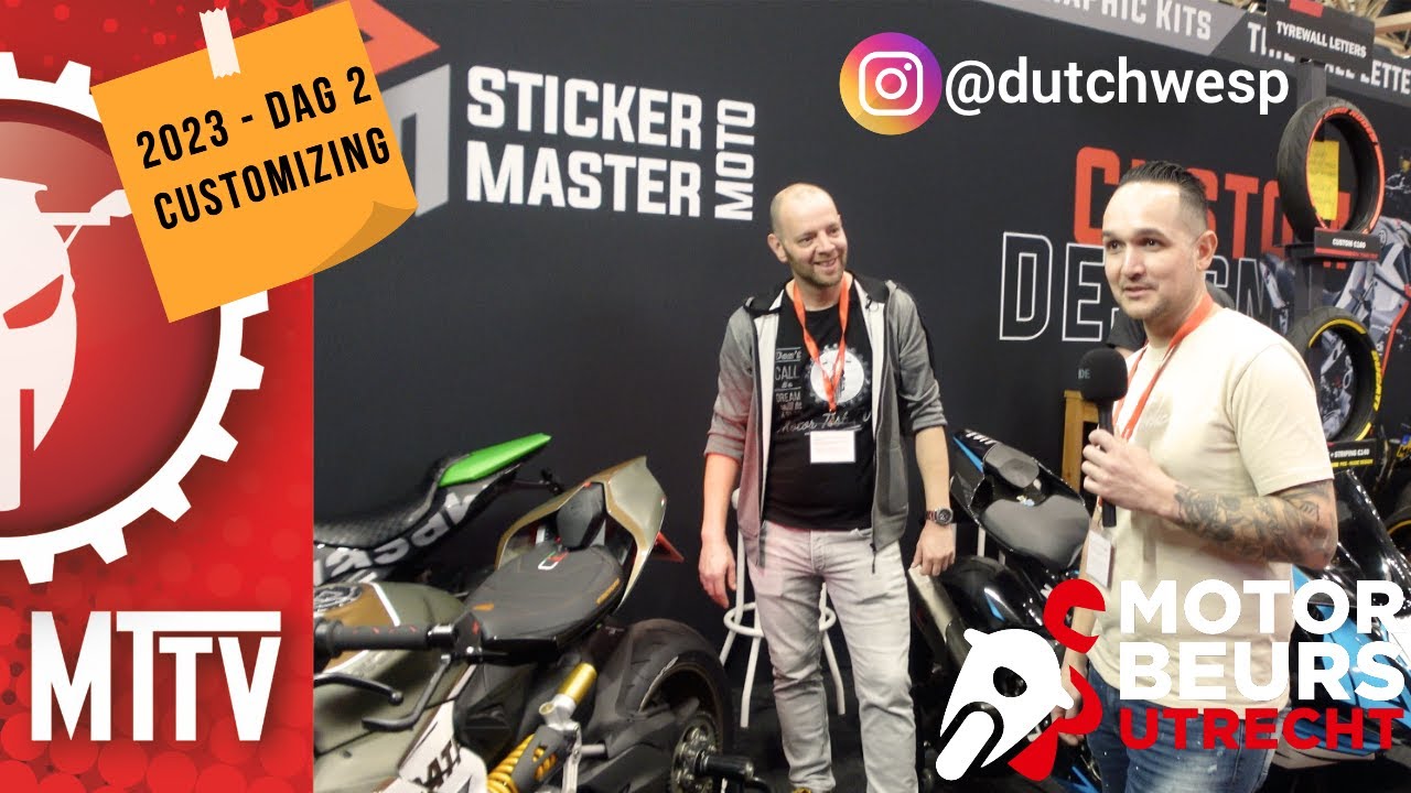Motorbeurs Utrecht / Dag 2 / Customizing / Motor Test TV / DUTCHWESP / 2023