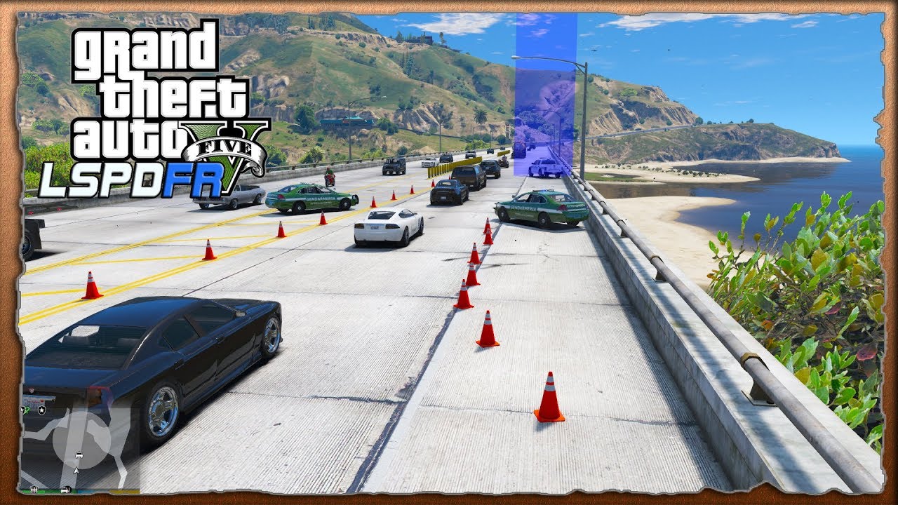 LSPDFR | DÍA 416 | GENDARMERIA ARGENTINA CONTROL DE TRAFICO EN LA ZONA MILITAR
