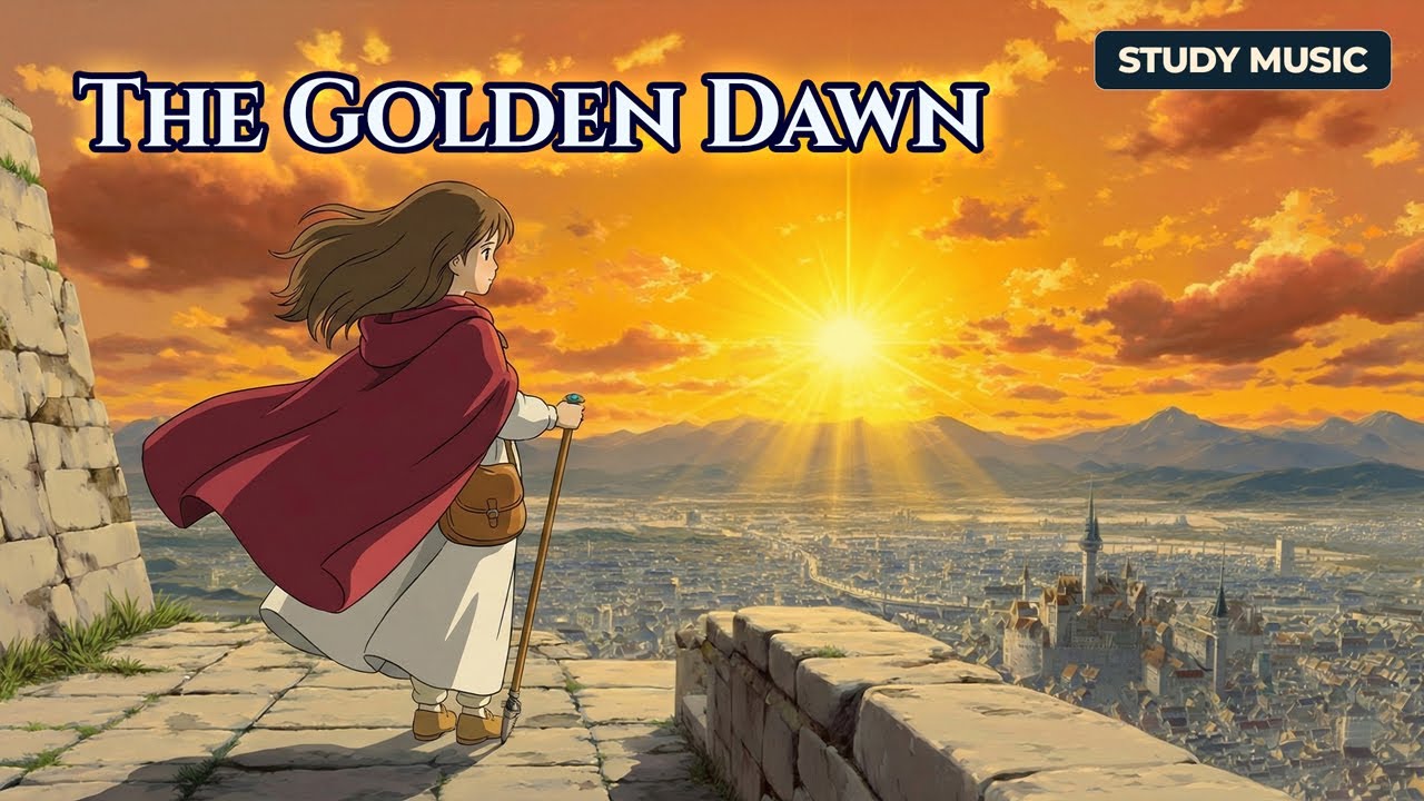 Magical New Year Sunrise 🌄 Epic Orchestral Music for 2026 | Ghibli Style Study Music