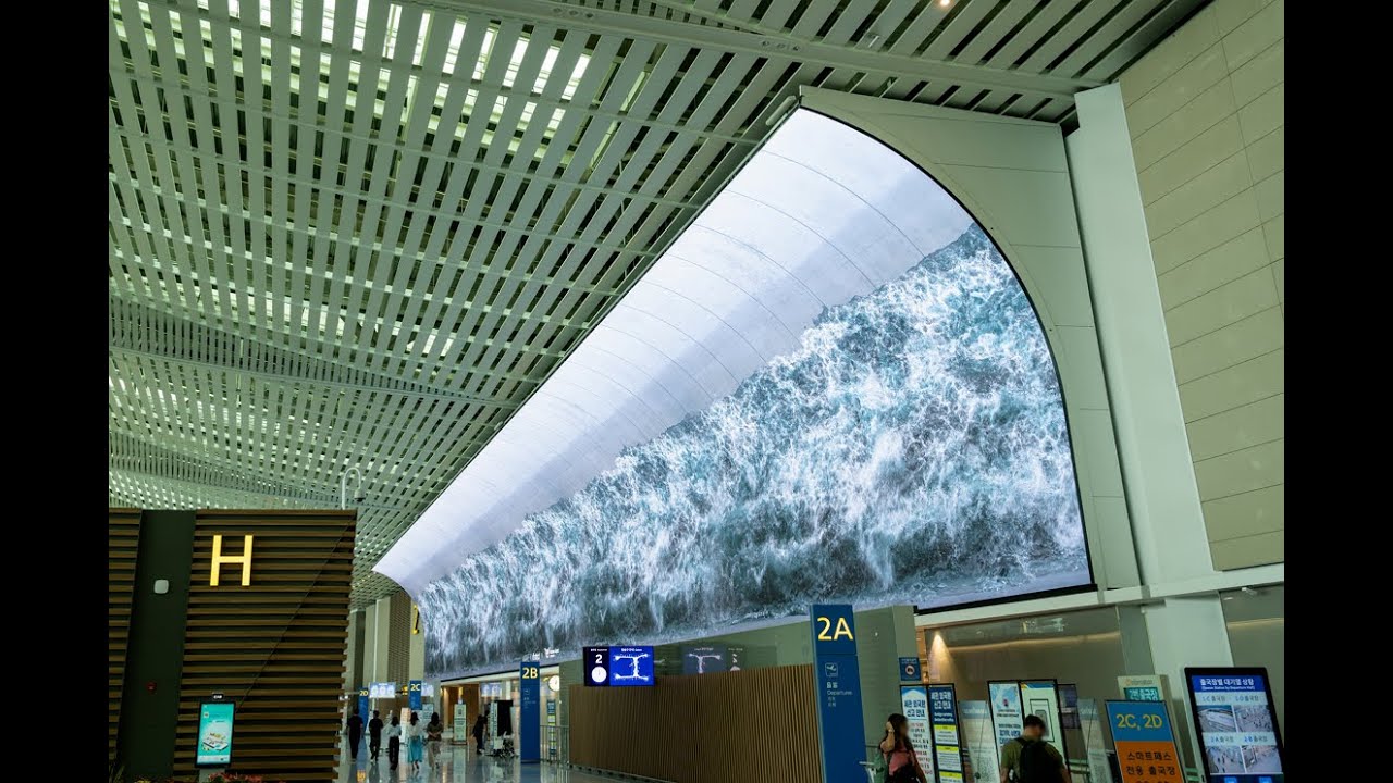 INCHEON AIRPORT T2 MEDIA ART