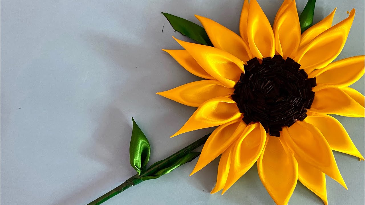 Diy-girasol gigante paso a paso #manualidades #tutoriales #diy