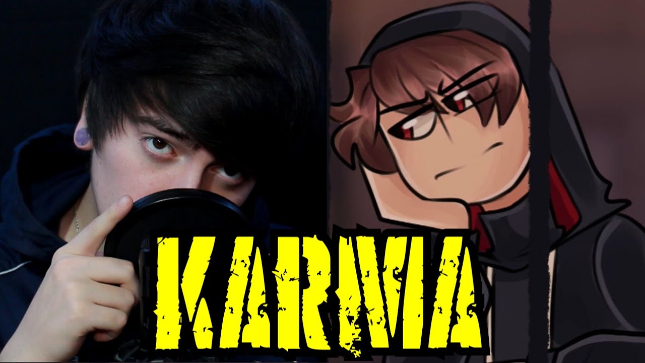 AJR - Karma ( Evil Luzu ) - Animatic 【Karmaland】 Cover Español