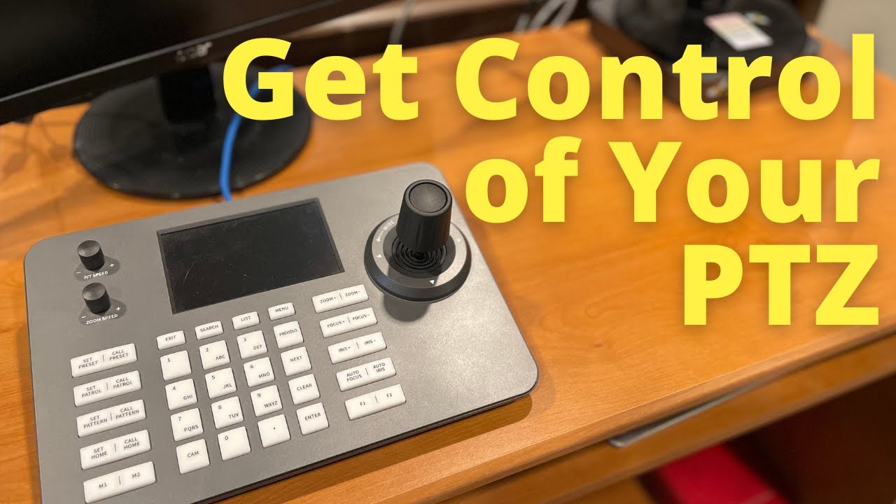 Setting up a PTZ Controller with ONVIF