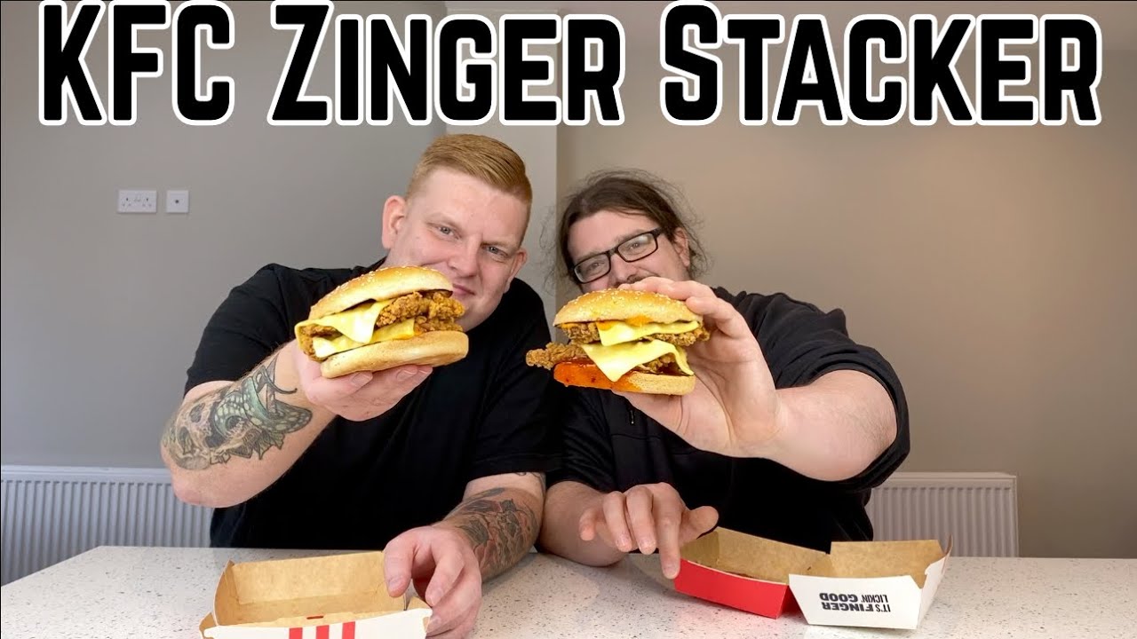 KFC Zinger Stacker Review