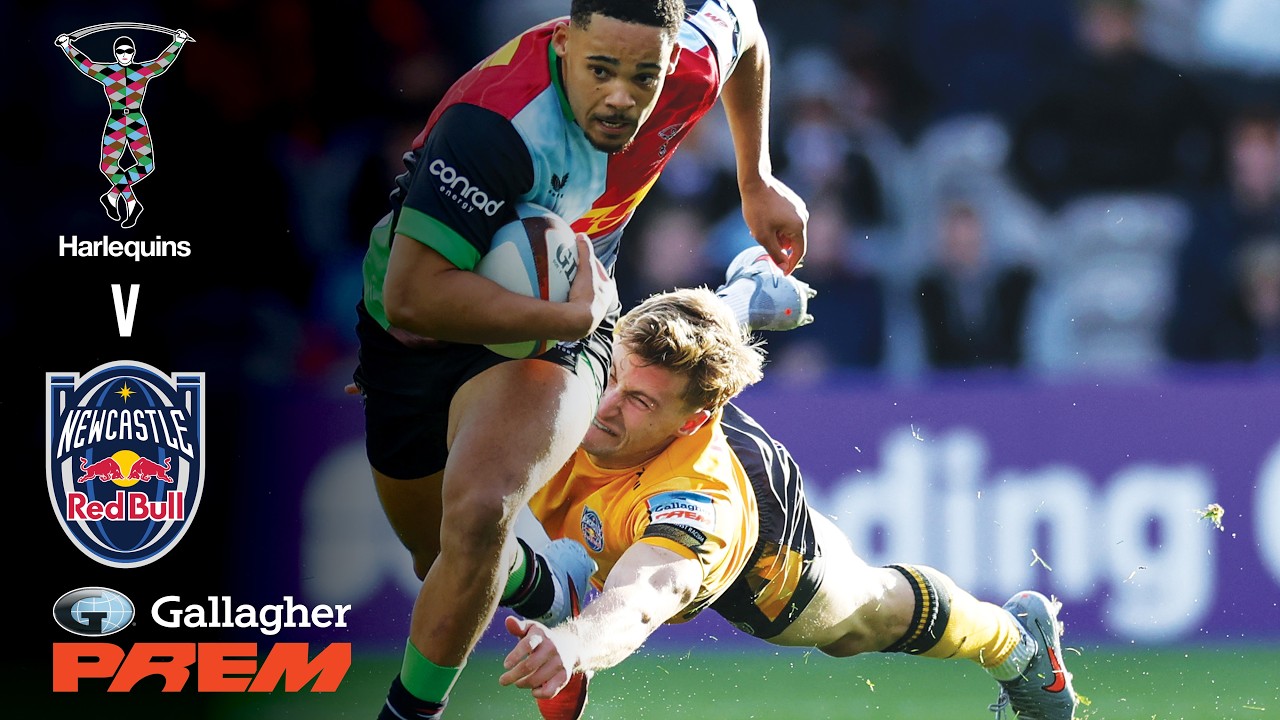 FULL MATCH: Harlequins v Newcastle Red Bulls | TEN TRIES! | Gallagher PREM 2025/26
