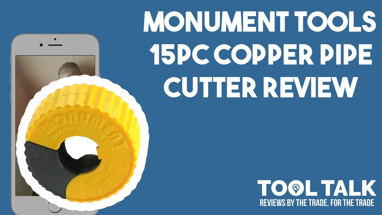 Monument Tools 15pc Copper Pipe Cutter Review by Central Gas