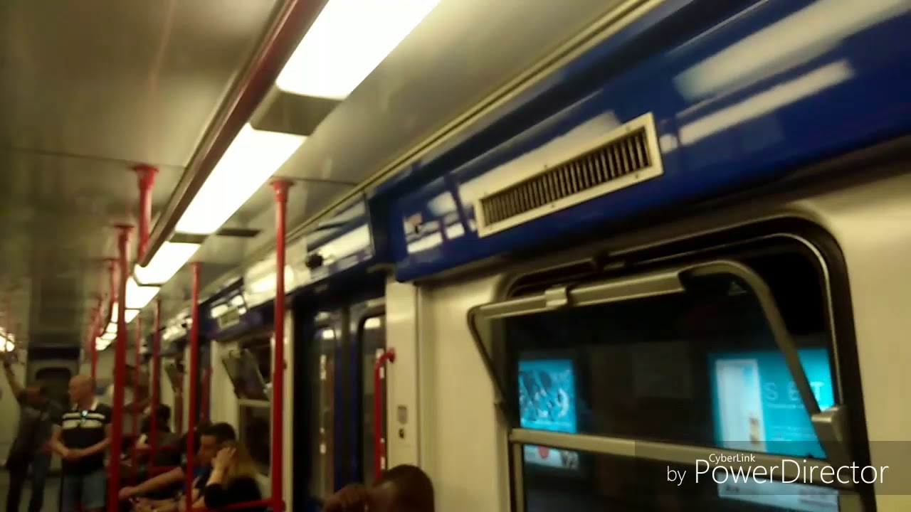 Rome METRO: Line B from TIBURTINA FS to COLOSSEO with old Ansaldo train