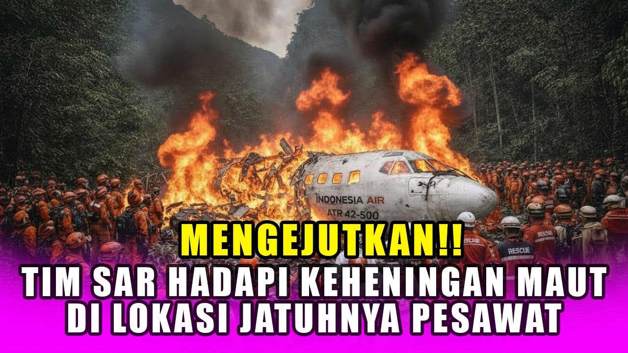 MENGEJUTKAN❗PERJALANAN TIM SAR DI BALIK KABUT, KISAH PERWIRA POLISI MENGHADAPI TRAGEDI PESAWAT