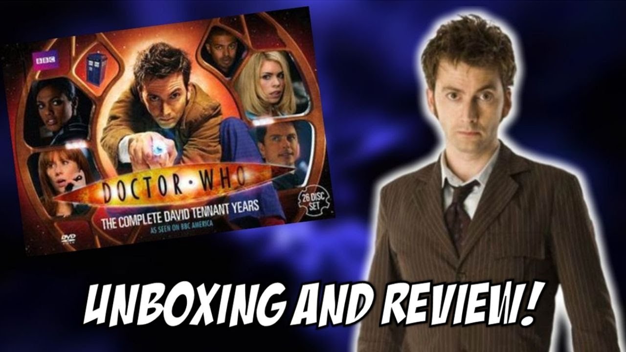 Doctor Who Unboxing #8 The Complete David Tennant Years Boxset!