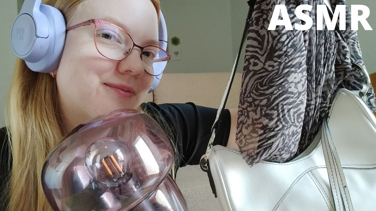 ASMR SUOMI Kirppis löytöjen esittely & höpöttelyä elämästä