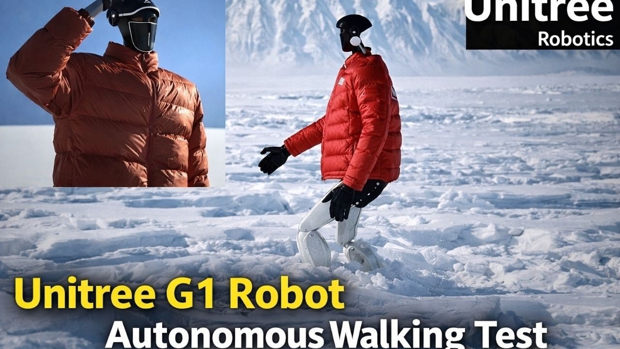 Сможет ли робот выжить в Арктике? ❄️ Тест автономной ходьбы Unitree G1