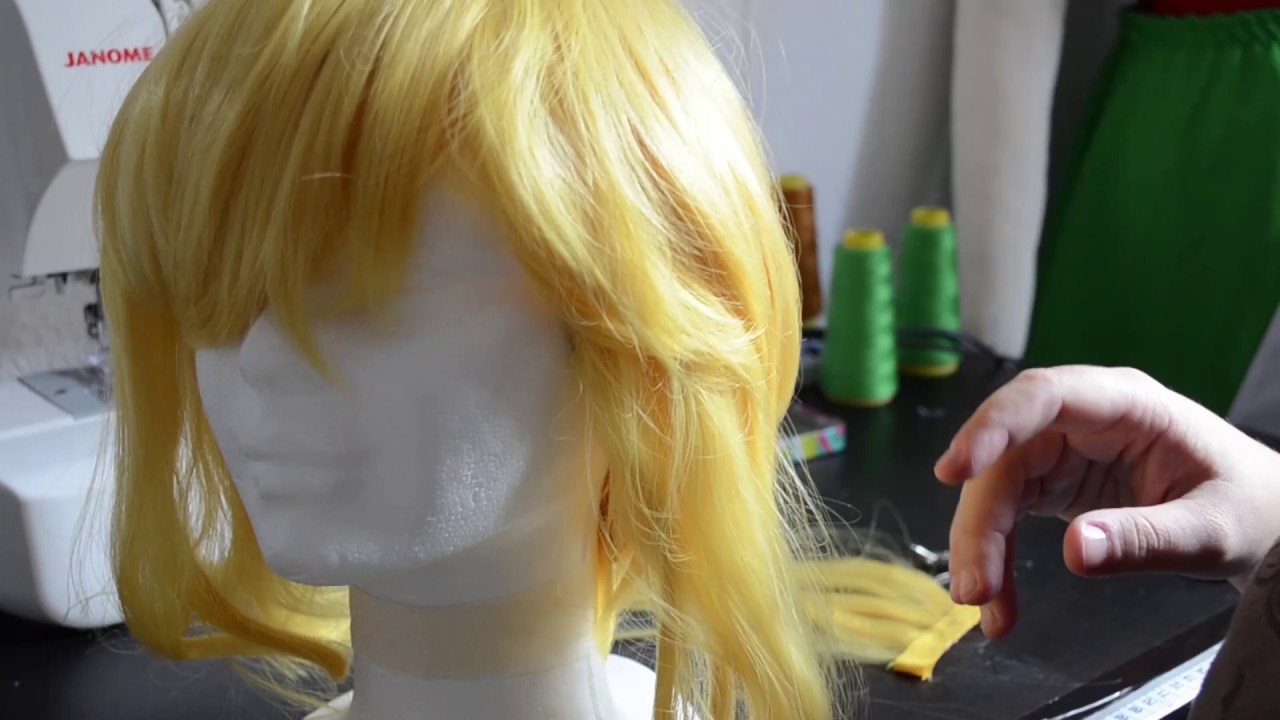 Tutorial Peluca Cosplay: Añadir más pelo para dar volumen