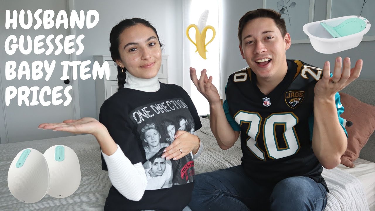 HUSBAND GUESSES BABY ITEM PRICES // AMAZON BABY PRODUCTS