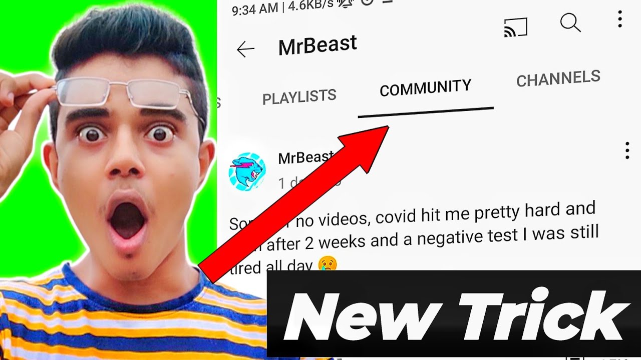 YouTube Community Tab 500 Subscribers ( NEW MIND BLOWING TRICK 🤫)