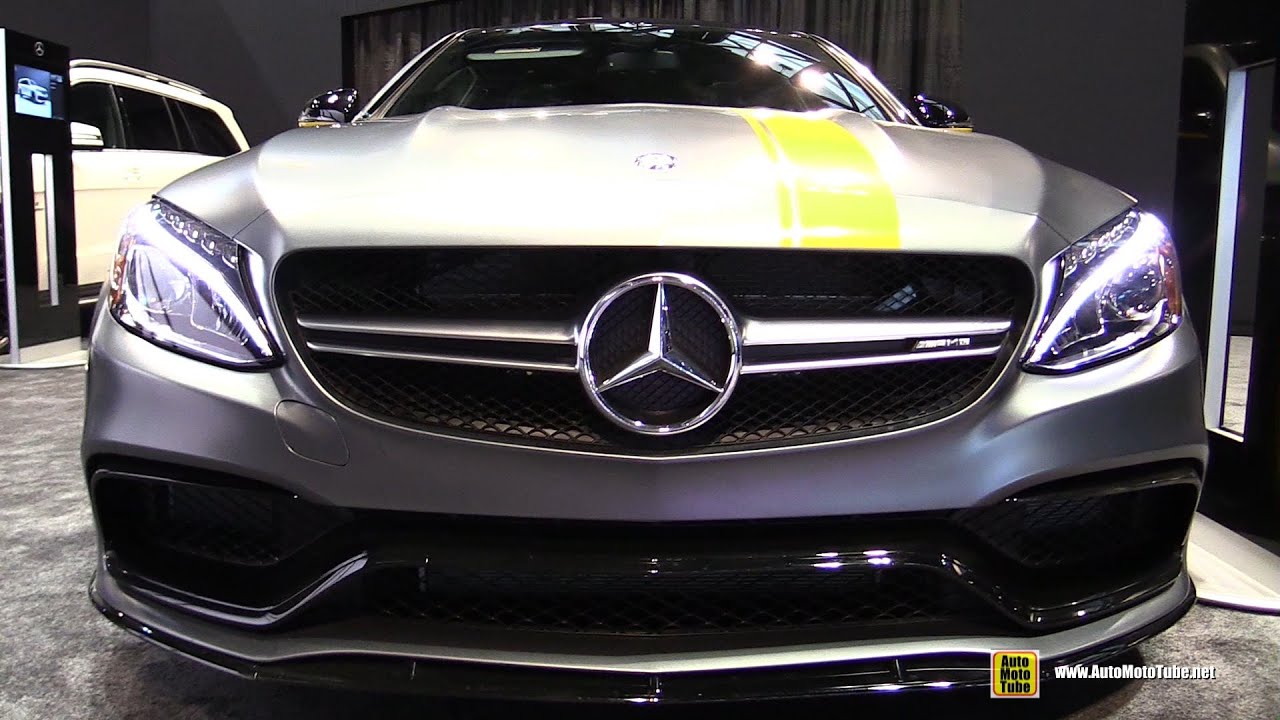 2017 Mercedes C-Class Coupe C63 AMG S - Exterior and Interior Walkaround - 2016 Chicago Auto Show