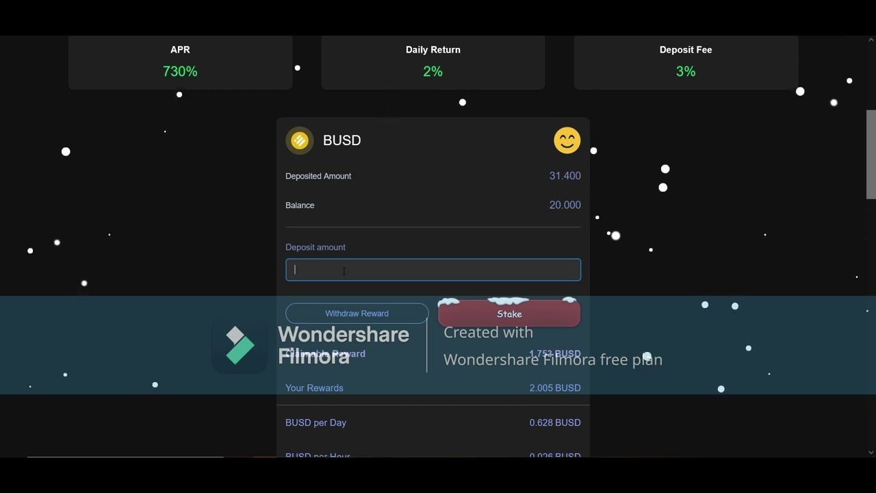 YieldRobot UPDATE BUSD MINER 2%DAYLY PASSIVE INCOME STABLE COIN 12$ FREE COUPON FARMING BUSD MINING