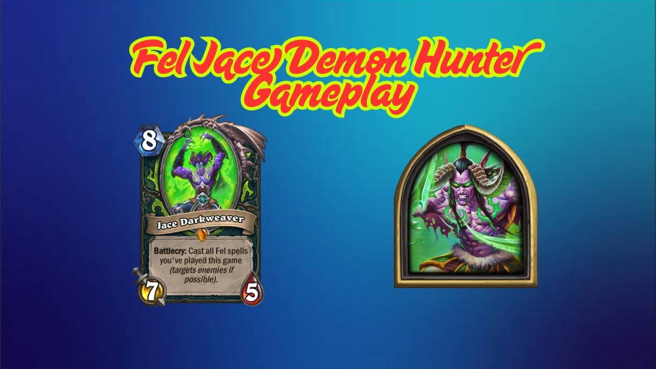 Winning some games with the new Demon Hunter deck | Hearthstone Wild
