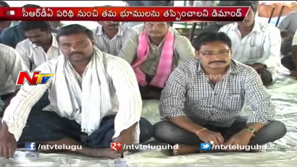 Penumaka,Undavalli Village Farmers Strike Against Land Pooling in AP