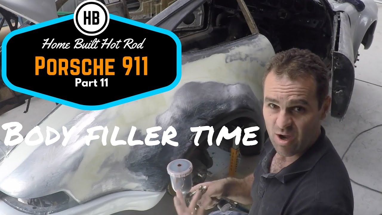 Applying Body Filler - Porsche 911 Classic Car Build Part 11