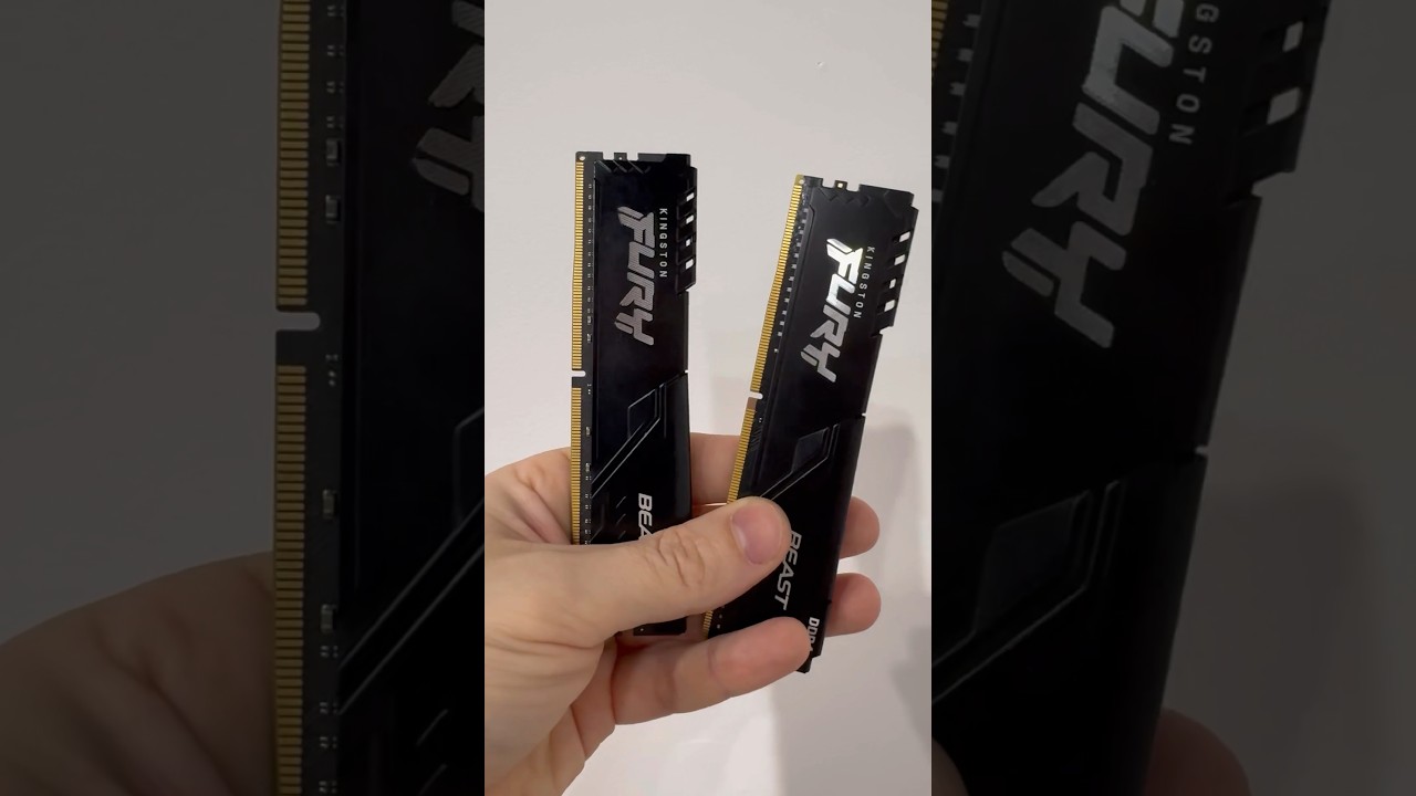 Как отличить не оригинал от Kingston Fury HyperX #компьютеры #hyperx