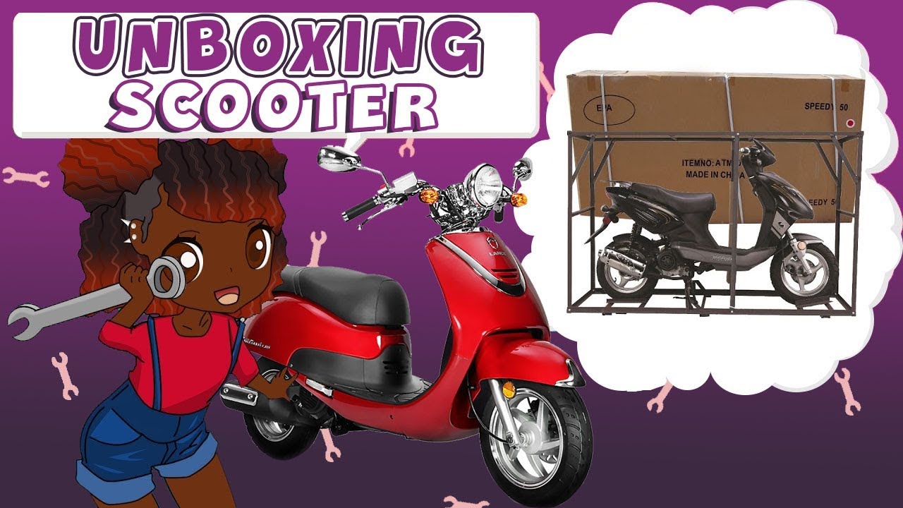 Unboxing a Chinese Scooter