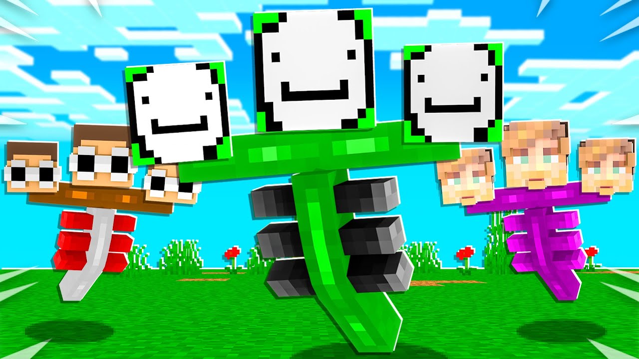 Minecraft but YouTubers are Withers...