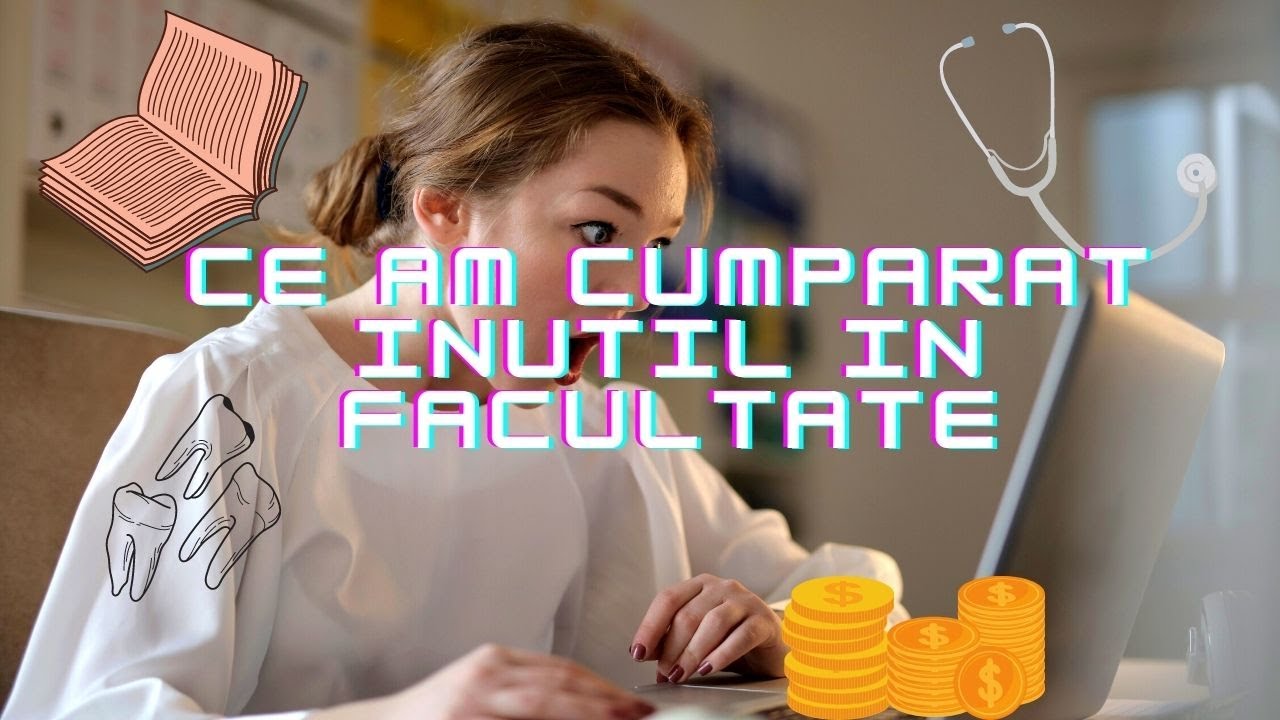 Lucruri inutile pe care le-am cumparat pentru facultate(+BONUS)|UMFCD