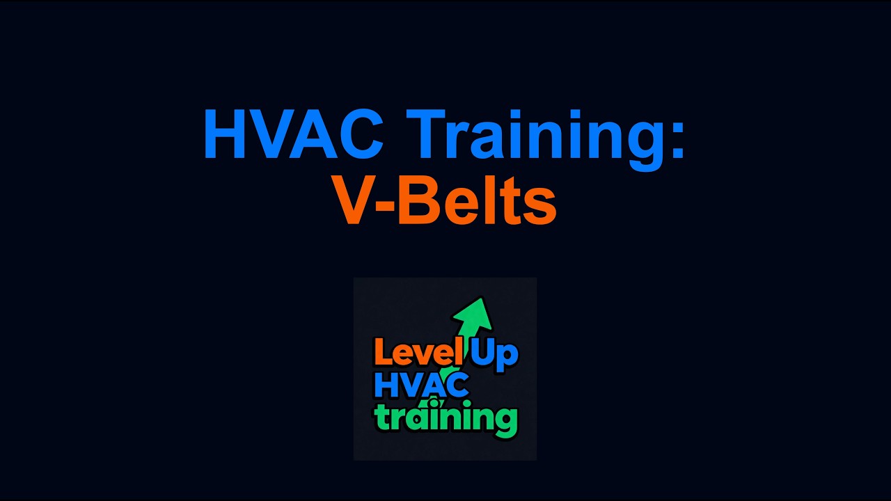 HVAC V-Belt Training Short Video