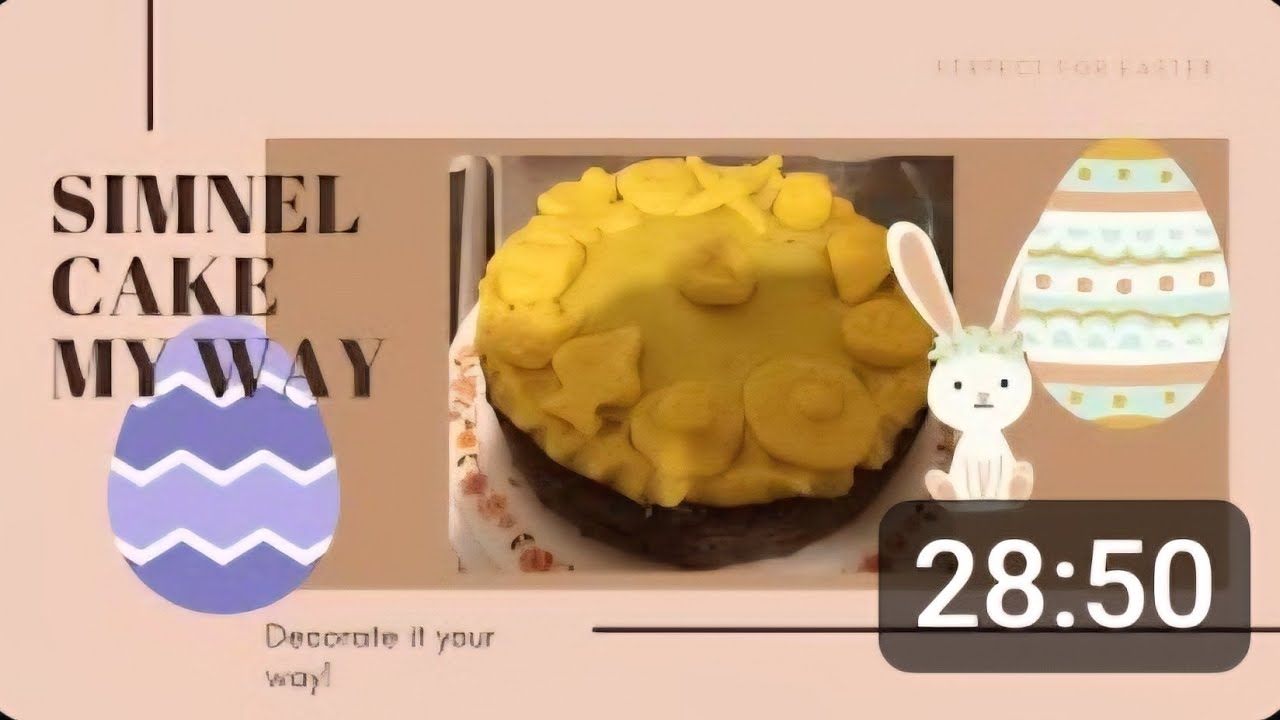 Netty's simnel cake