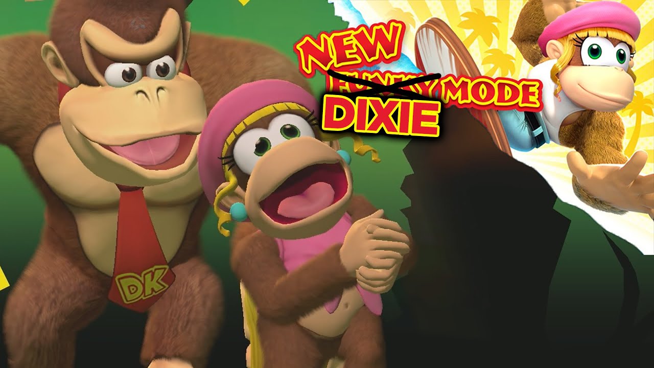 Dixie Kong is AWESOME in DKC Returns!