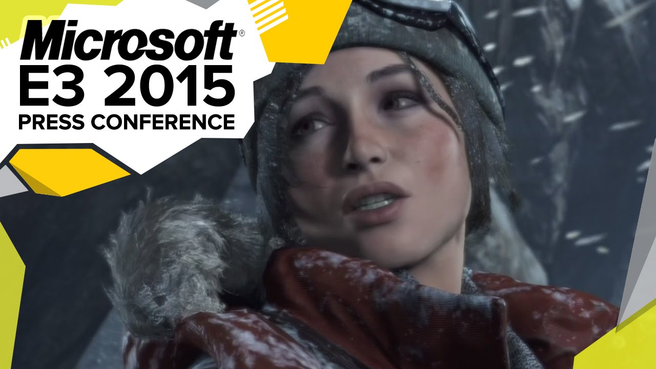 Rise of the Tomb Raider Gameplay Demo  - E3 2015 Microsoft Press Conference