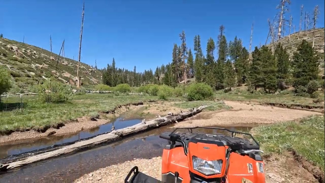 Exploring on the Polaris Sportsman 450 EPS!
