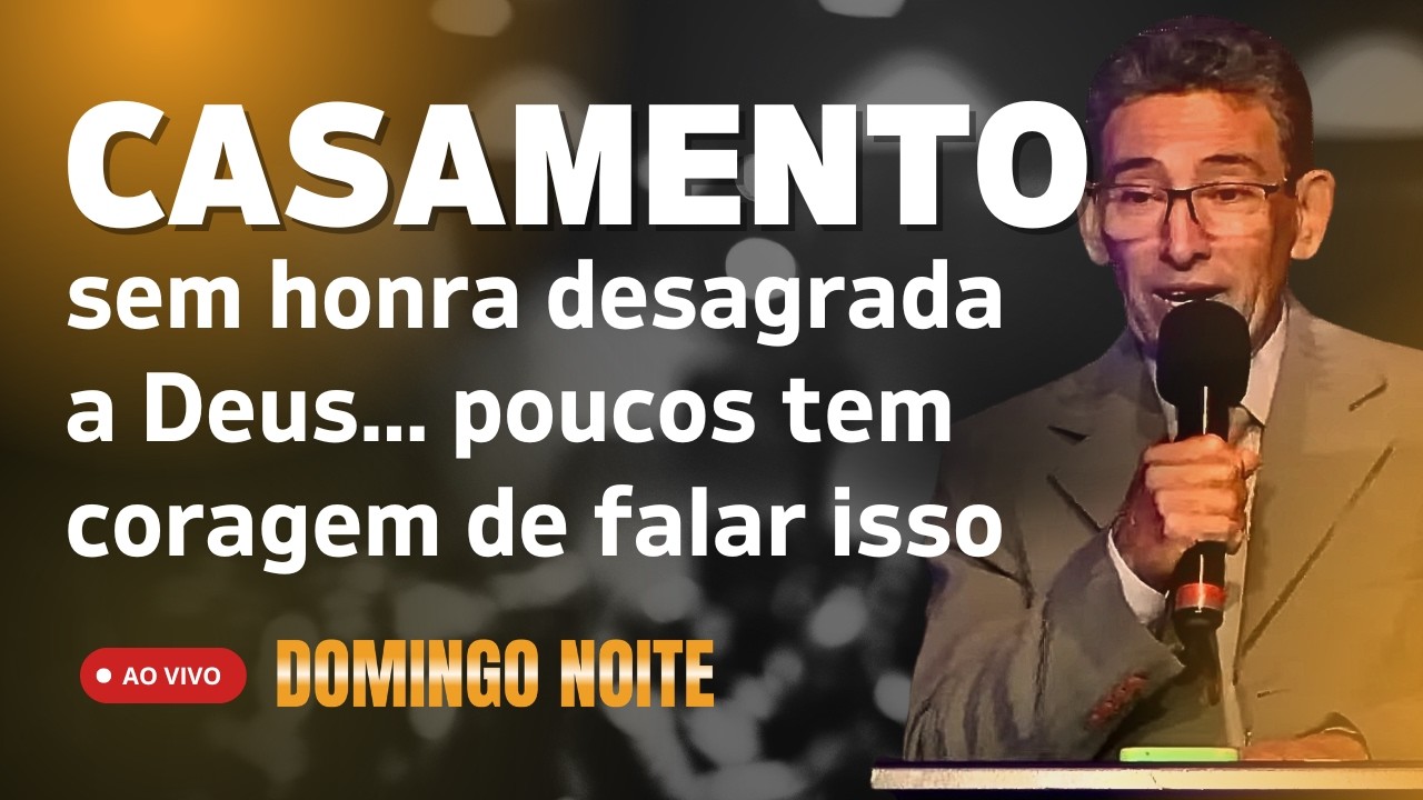 AGRADAR A DEUS | 08.03.2026 [Domingo Noite] Carlos Roberto - Unidos em Cristo