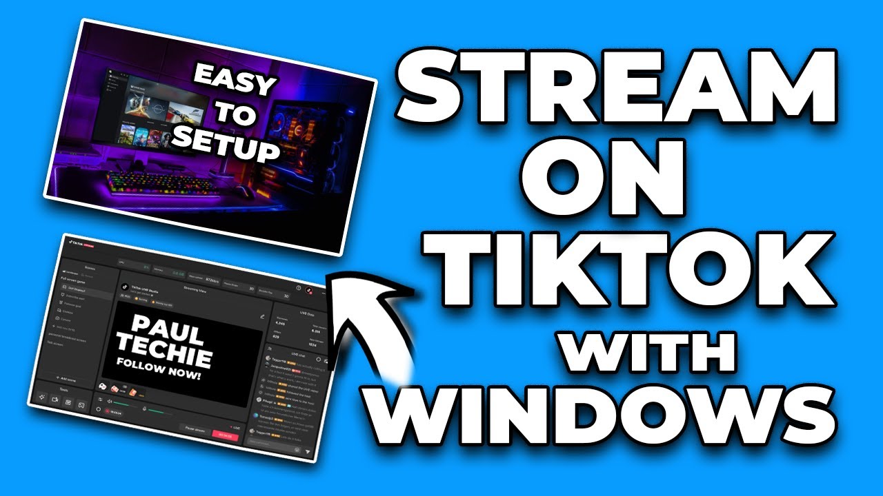 How To Stream To TikTok From PC | Tiktok Live Studio | TUTORIAL 2024