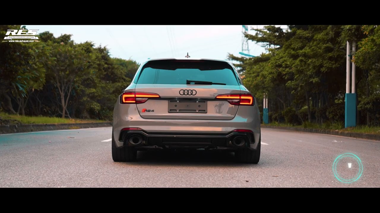 AUDI RS4 2.9T RES Racing Exhaust Valvetronic Catback System