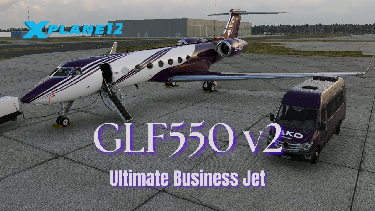 Gulfstream 550 (v2) by AKD Studio | Full Cold & Dark Review and Demonstration Flight