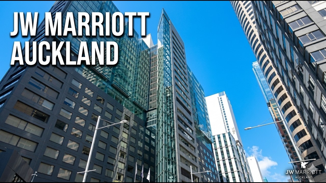 [4K] Hotel tour | 🇳🇿 AUCKLAND, JW Marriott