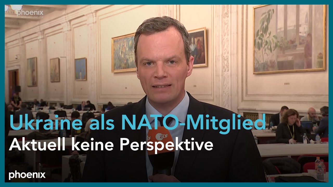 Treffen der NATO-Au&szlig;enminister in Bukarest: Schaltgespr&auml;ch mit ZDF-Korrespondent Florian Neuhann