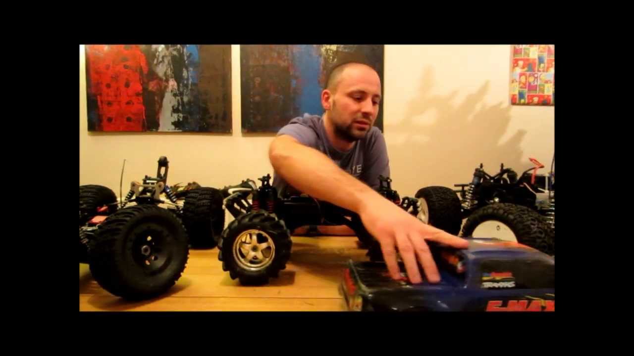 Old school emaxx brushless sc8wp conversion thoughts
