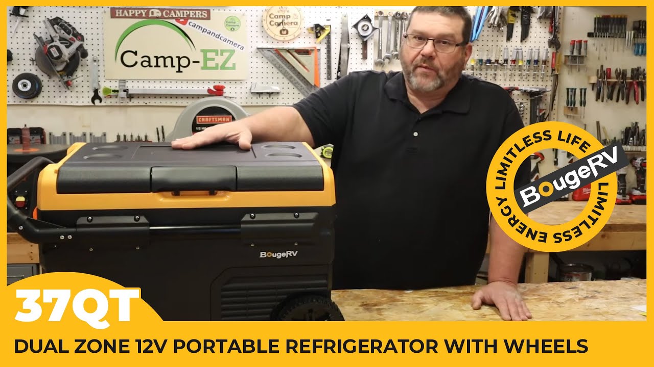 Dual Zone 37 Quart Portable Refrigerator Full Review | BougeRV