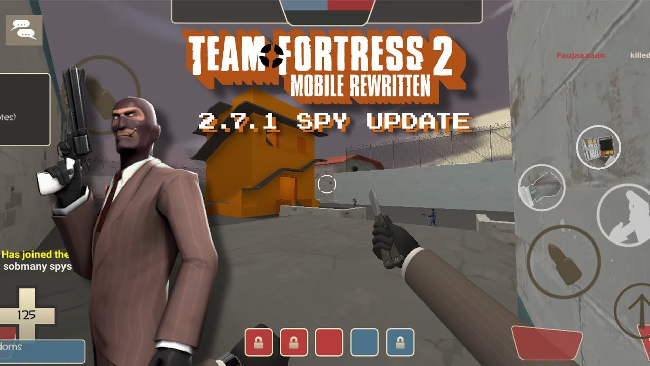 TF2 Mobile Rewritten V.2.7.1 Spy Update