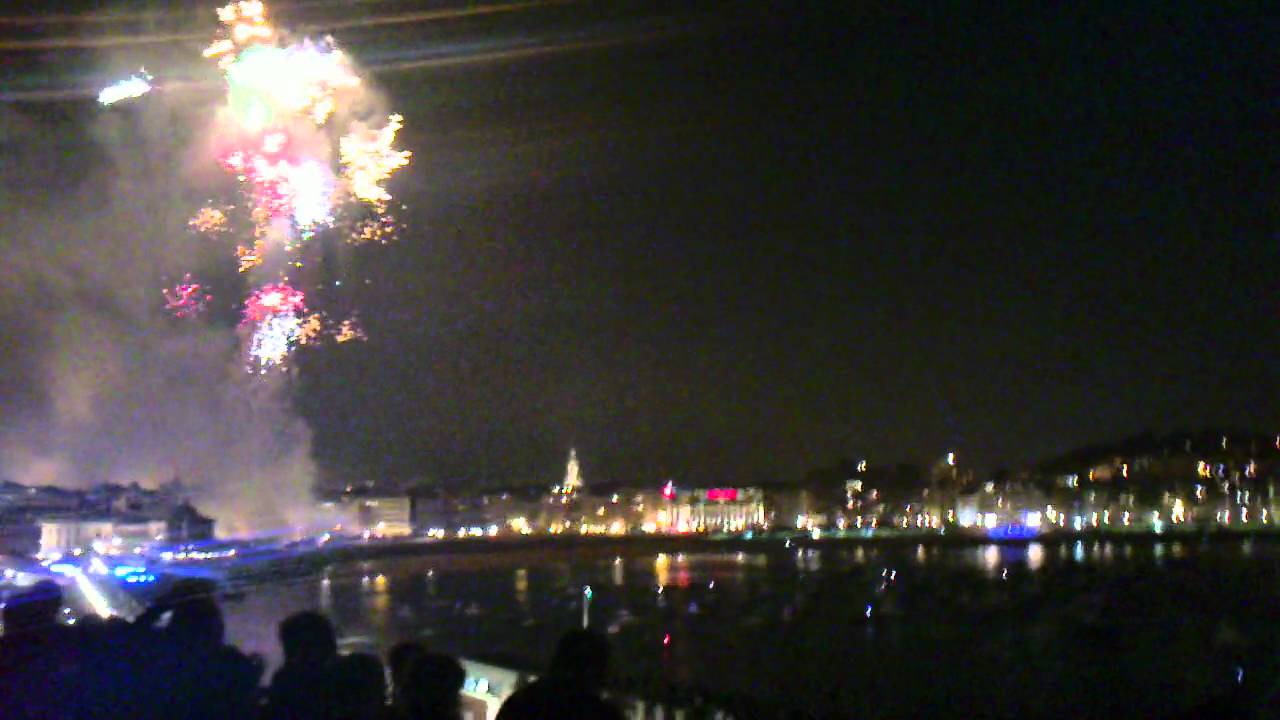 semana grande donosti 2010 espectaculo musical fuegos artificiales