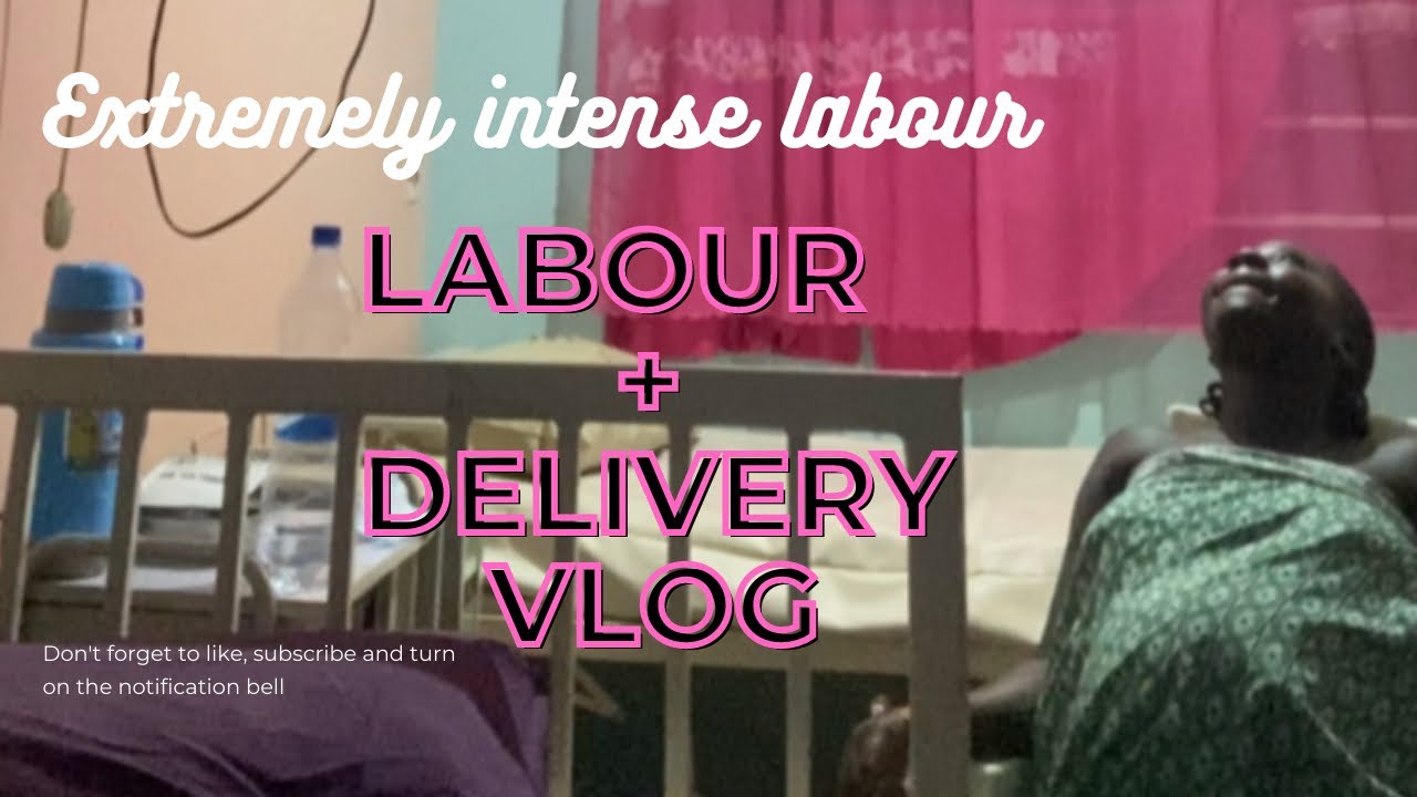 How I DELIVERED MY BABY as a FIRST TIME MUM in a Nigeria Hospital | EMOTIONAL RAW BIRTH VLOG
