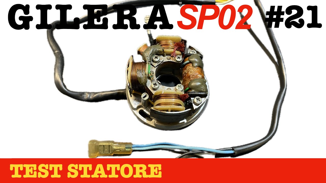 STATORE/VOLANO: COS'E' E COME FUNZIONA -- GILERA SP02: IL RESTAURO | #21