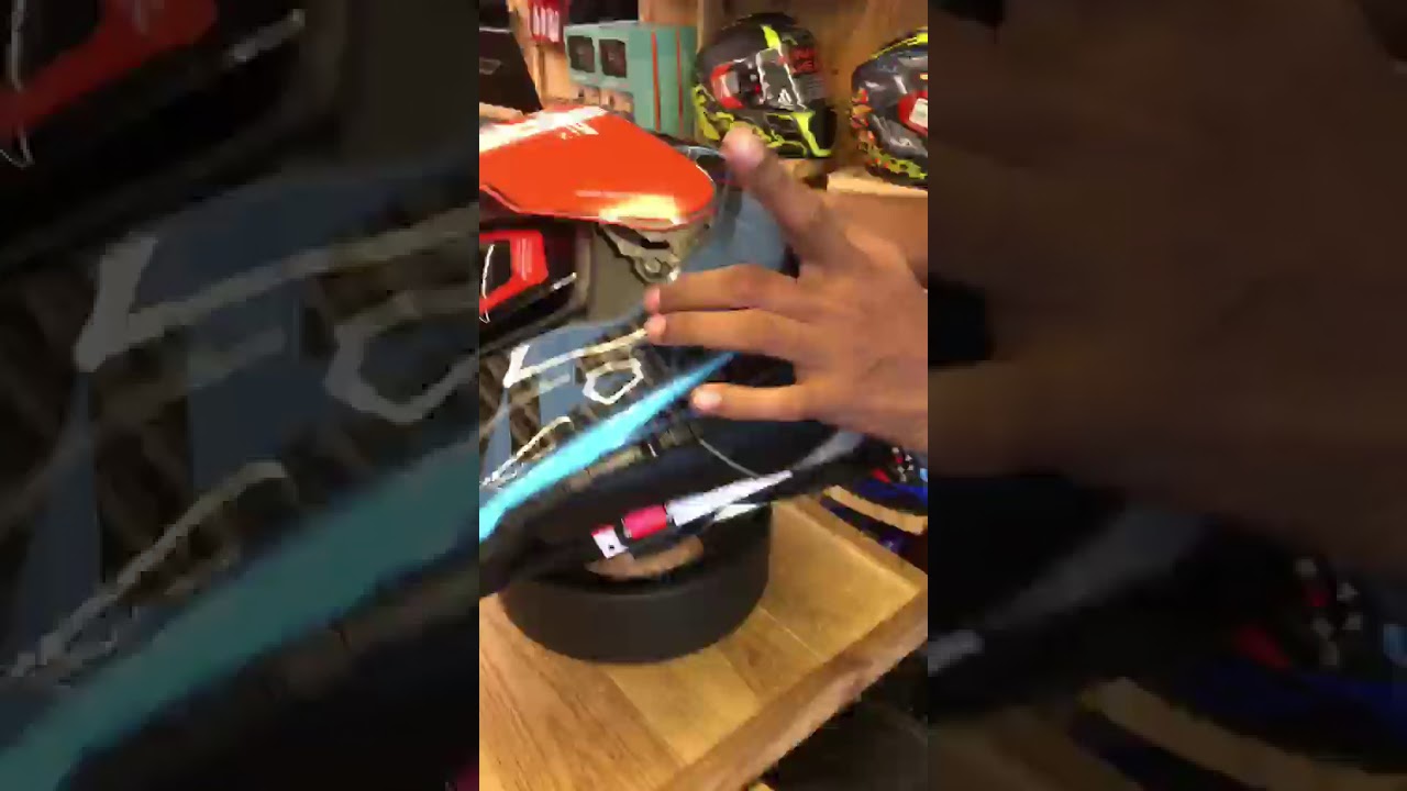 LS2 FF800 STORM - How to remove visor