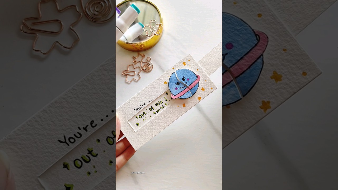 cute DIY card ideas #art #cards #yputubeshorts #diy #easy #diycrafts