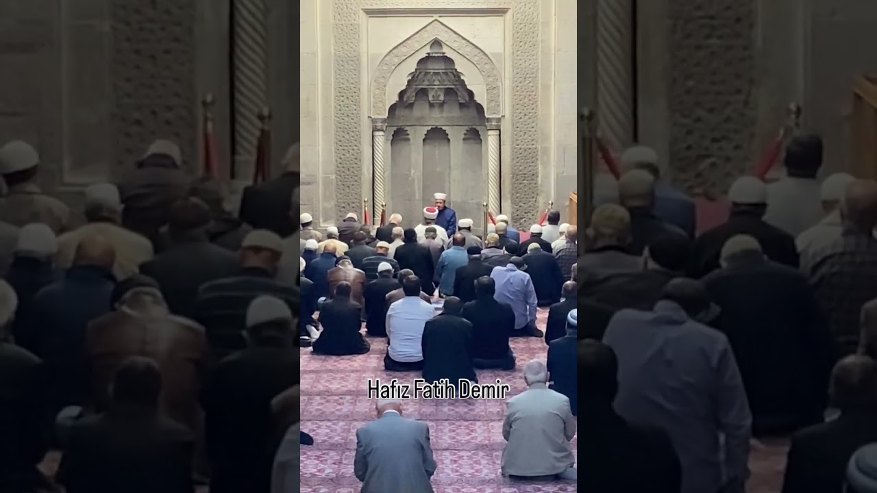 Hunat Camii Müezzin Kayyımı Fatih DEMİR Kehf Suresi 46-49. Ayetler