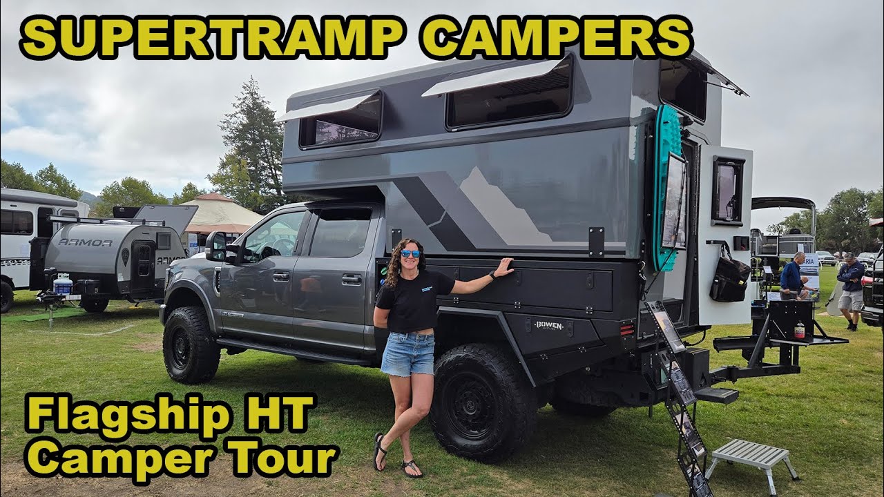 Supertramp Campers: Флагманский тур на кемперах HT Slide-In Truck Camper