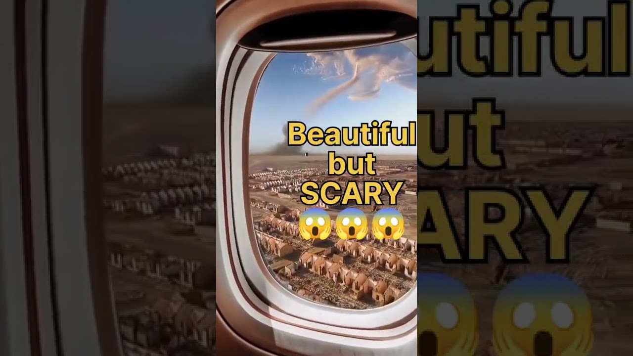 Beautiful but Scary Tornado😱😱😱